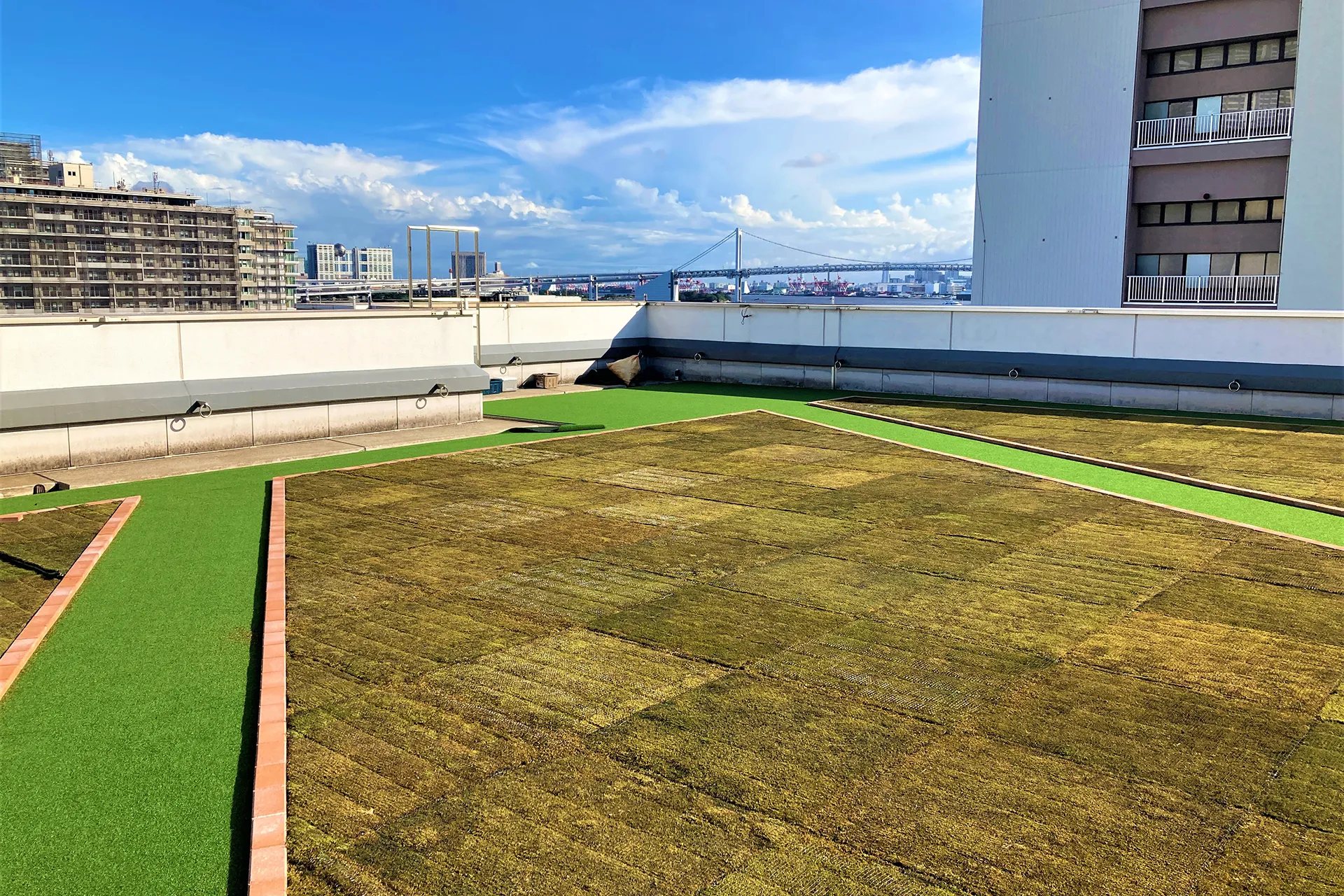 豊海振興ビル屋上緑化工事のサムネイル画像です