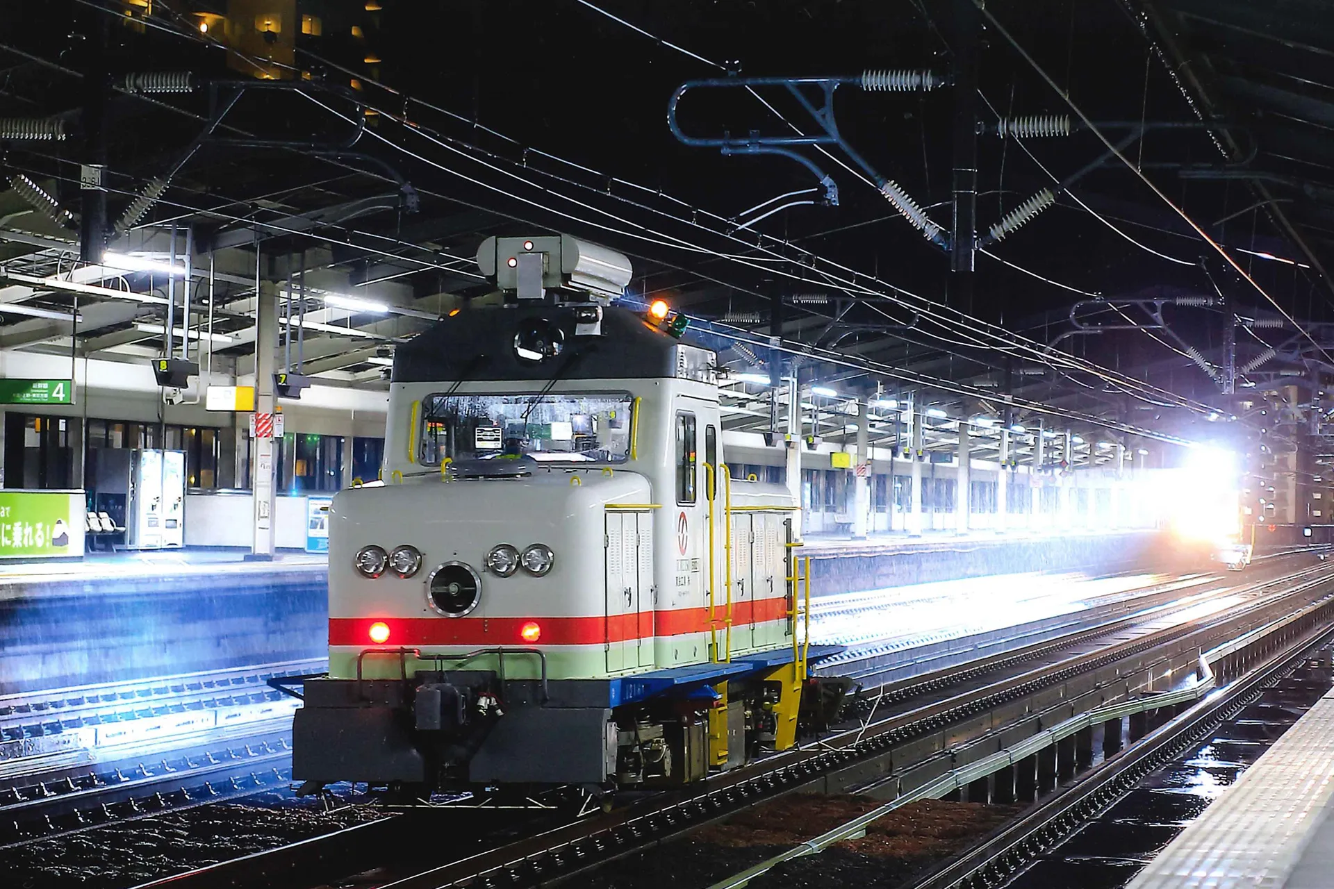 JR東北新幹線 確認車作業のサムネイル画像です